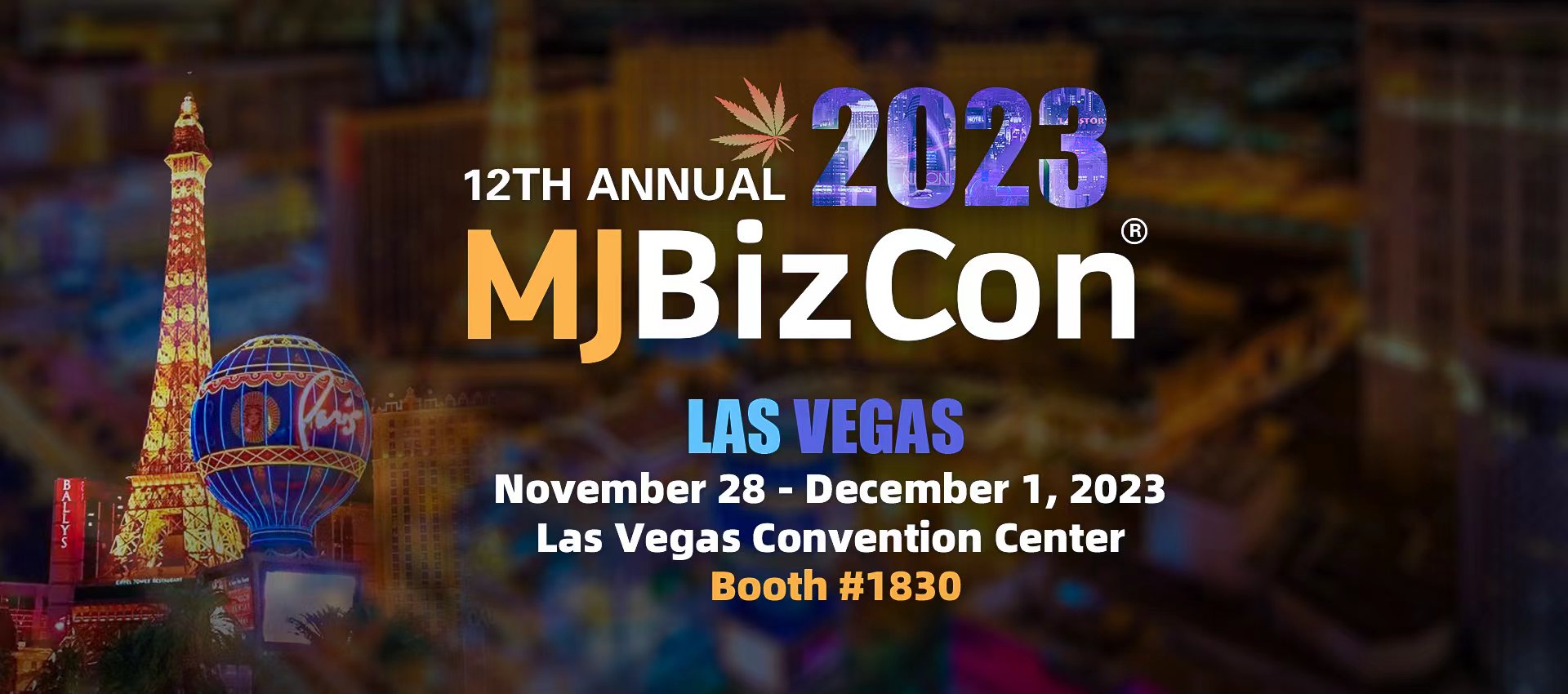 Join Us at MJbizcon: Explore Cutting-edge CBD and THC Vape Devices at Booth 1830